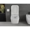 Mexen Madox rimless WC-pott aeglaselt sulguva õhukese duroplastist kattega, läikiv valge - 30154000