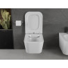 Mexen Madox taza de inodoro sin rebordes con asiento de cierre suave slim, duroplast, blanco brillante - 30154000