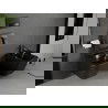 Mexen Madox wc kom met Rimless en softclose slanke zitting, duroplast, mat zwart - 30154070