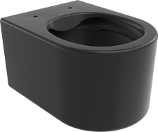 Mexen Sofia inodoro sin borde, negro mate - 3354XX85