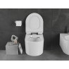 Mexen Sofia WC-Schüssel Rimless mit Slim-Softclose-Sitz, Duroplast, Weiß glänzend - 30540100