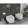 Mexen Sofia inodoro sin borde Rimless con asiento slim de caída lenta, duroplast, blanco brillo - 30540100