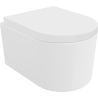 Mexen Sofia Rimless WC Bowl with Soft-Close Hard Seat, Duroplast, Glossy White - 30540200