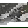 Mexen Sofia wc pot Rimless met zacht sluitende harde zitting, duroplast, wit glans - 30540200