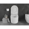 Mexen Sofia cuvette WC sans rebord avec abattant à descente progressive, dur, duroplast, blanc brillant - 30540200