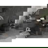 Mexen Sofia wc-kom Rimless met slank, zacht sluitend dek, duroplast, mat zwart - 30540185
