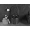 Mexen Sofia rimloze wc-pot met slim soft-close dekstel, duroplast, matzwart - 30541085