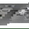 Mexen Lena wc-pot Rimless met soft-close dunne zitting, duroplast, lichtgrijs mat - 30224061