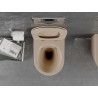 Mexen Lena wc-pot Rimless met softclose deksel slim, duroplast, cappuccino mat - 30224064