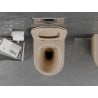 Mexen Lena WC-Schüssel Rimless mit Slim-Absenkautomatik, Duroplast, Cappuccino matt - 30224064