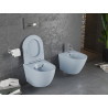 Mexen Lena WC-Schüssel Rimless mit Soft-Close-Slim-Sitz, Duroplast, grau-blau matt - 30224069