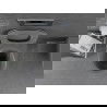 Mexen Lena cuvette WC Rimless avec abattant à descente progressive slim, duroplast, gris foncé mat - 30224071