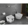 Mexen Lena cuenco wc Rimless con asiento de cierre suave slim, duroplast, blanco patrón - 30224099