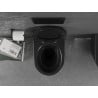 Mexen Lena Rimless WC bowl with a soft-close slim seat, duroplast, black matte - 30220185