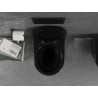 Mexen Lena WC školjka bez ruba s daske tankim, duroplast, crni sjaj - 30224070