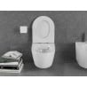 Mexen Lena WC-Schüssel Rimless mit Absenkautomatik Slim, Duroplast, glänzend weiß - 30220500