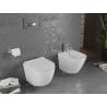 Mexen Lena WC-Schüssel Rimless mit Absenkautomatik Slim, Duroplast, glänzend weiß - 30220500