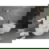 Mexen Lena wc-kom Rimless met slim softclose zitting, duroplast, glanzend wit - 30220300