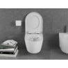 Mexen Lena WC-Becken Rimless mit langsam absenkendem, hartem Sitz, Duroplast, weiß glänzend - 30220200