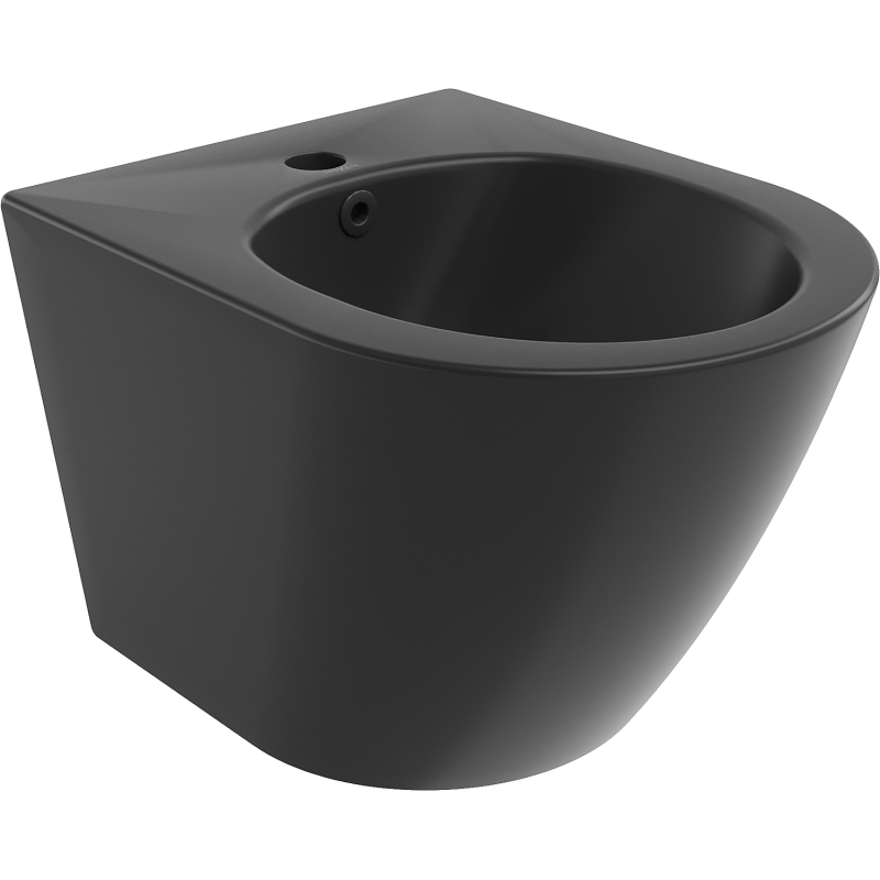Mexen Lena hängendes Bidet, schwarz matt - 35224885