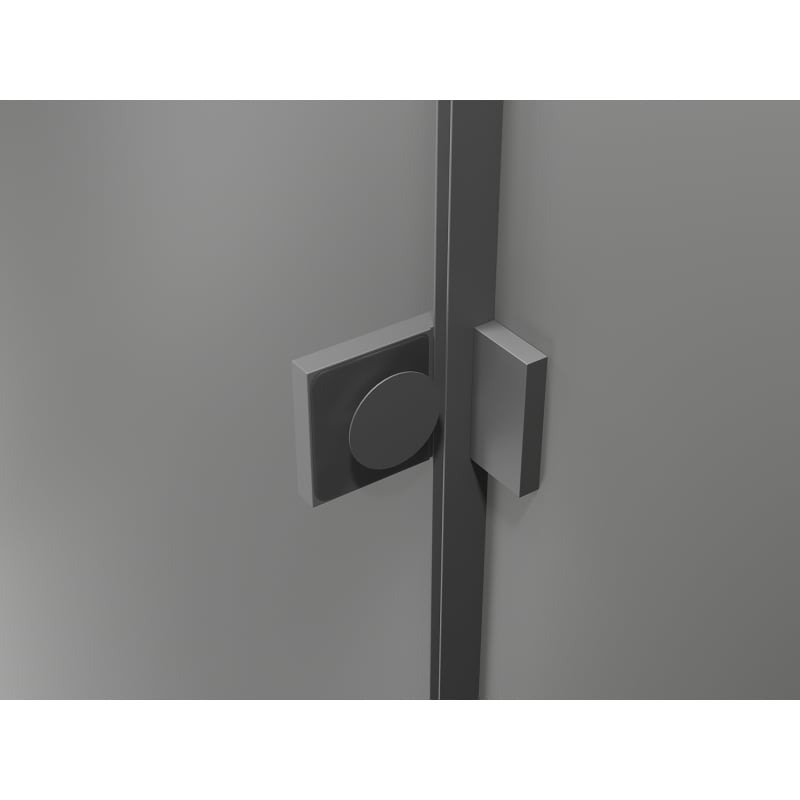 Mexen Lunar Duo dušikabiin parempoolne 115 x 90 cm, läbipaistev, Gun Metal - 834-115P-090L-95-00