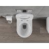 Mexen Rico wc-kom Rimless met soft-close slanke bril, duroplast, wit glans - 30720500