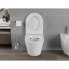 Mexen Rico Rimless WC-Schüssel mit langsam schließendem Slim-Deckel, Duroplast, weiß glänzend - 30720500