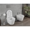 Mexen Rico WC-Schüssel Rimless mit absenkbarem Slim-Sitz, Duroplast, weiß glänzend - 30720300
