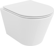 Mexen Rico Rimless WC-skål med mjukstängande slim-sits, duroplast, vit glans - 30720400