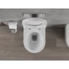 Mexen Rico Rimless WC-skål med mjukstängande hårt lock, duroplast, vit glans - 30720200