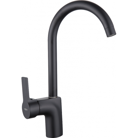 Mexen Ebro bateria kuchenna, czarna - 671500-70