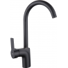 Mexen Ebro torneira de cozinha, preta - 671500-70