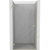 Mexen Lunar-B porte de douche pivotante gauche 55 cm, transparent, or brossé - 832-055-000-55-00-L