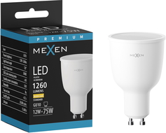 Mexen Nova Lâmpada LED GU10, 12W, Quente - 3000K, 1260 lm - L108-GU10-1230-01