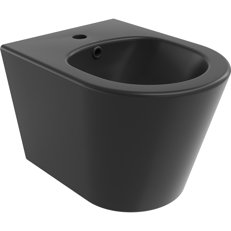 Mexen Rico opgehängte Bidet, schwaarz Matz - 35724885