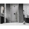 Mexen Lunar-B vannitoa dušiustele vasak 50 cm, läbipaistev, gun metal - 832-050-000-95-00-L