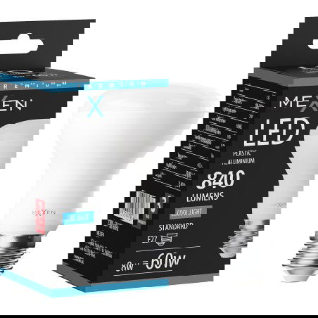 Mexen Nova LED-lamp E27, R63, 8W, Koud - 6500K, 840 lm - L104-E27-0865-01