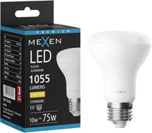 Mexen Nova LED-pirn E27, R63, 12W, Soe - 3000K, 1260 lm - L104-E27-1230-01