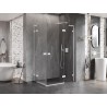 Mexen Lunar L Duo dušiõige uksparem uks paremal 120 x 70 cm, läbipaistev, valge - 834L-120P-070L-20-00