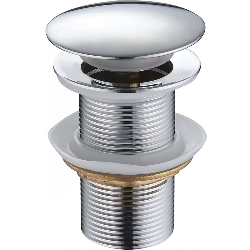 Mexen Klick-Klack Stopp mat ronnen design, Chrom - 79910-00