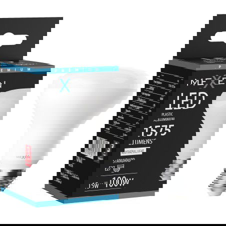 Mexen Nova Λάμπα LED E27, R80, 15W, Ουδέτερη - 4000K, 1575 lm - L105-E27-1540-01
