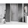 Mexen Lunar-F porte de douche pliante droite 50 cm, transparent, chromé - 836-050-000-01-00-P
