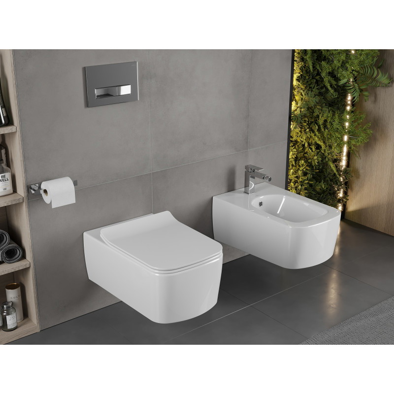 Mexen York inbouwset bidetframe Fenix B met bidet, wit - 69935115500