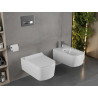 Mexen York conjunto empotrado de bidé estructura Fenix B con bidé, blanco - 69935115500