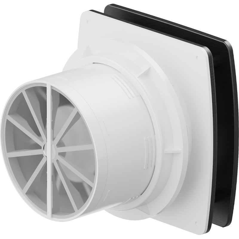 Mexen AXS Ventilador de baño de 120, negro - W9601-125-70