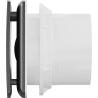 Mexen AXS 120 badrumsfläkt, svart - W9601-125-70