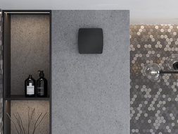 Mexen AXS 120 bathroom fan with humidity sensor, black - W9601-125H-70