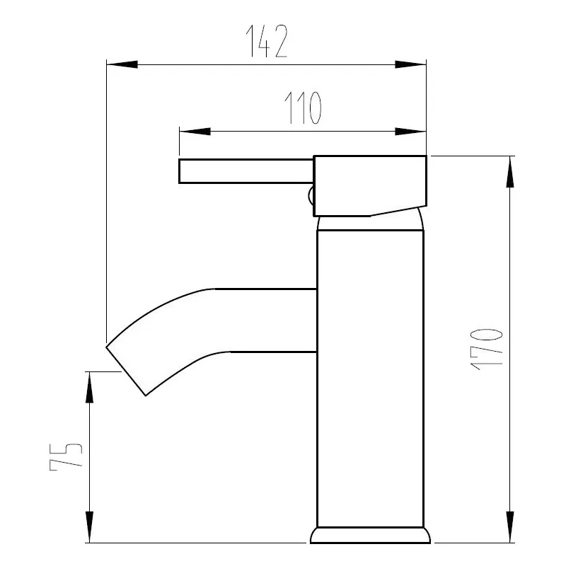 Mexen Lua pesuallashana, valkoinen - 72800-20
