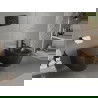 Mexen concealed bidet system Fenix B with Carmen bidet, black matte - 69935884985