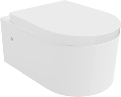 Mexen Sofia wc-pot met hard, langzaam sluitend toiletbril, wit glans - 30798000